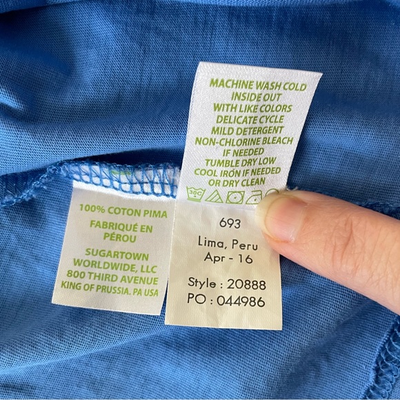 Lilly Pulitzer Brewster T-Shirt Dress in Bay Blue - Picture 13 of 14